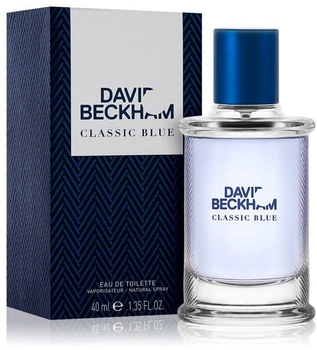 Woda toaletowa męska David Beckham Classic Blue 40 ml (3607349937867)