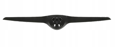 Накладка капота Skoda Fabia/Roomster 07-10 черная, (5J0853633B), (186408993)