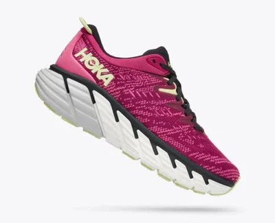 Женские кроссовки HOKA ONE ONE GAVIOTA 4 1123199 FFBG 40,5 (EU 40 2/3, USA 8,5B, 25,5 см) фуксия с белым