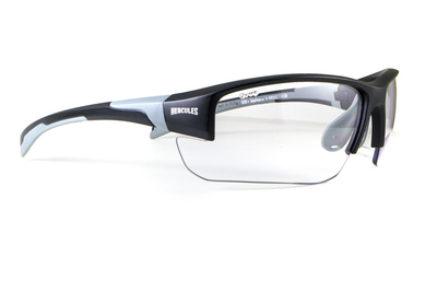 Біфокальні фотохромні захисні окуляри Global Vision Hercules-7 Photo. Bif. (+2.0) (clear) прозорі