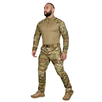 Тактическая боевая рубашка Camotec Raid Multicam/Tan 3XL