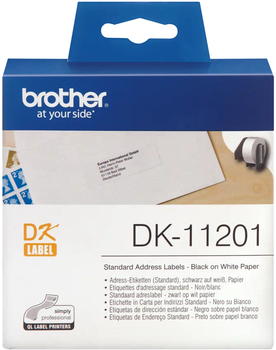 Etykiety na rolce Brother (DK-11201)