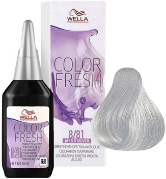 Toner do włosów Wella Professionals Color Fresh 8/81 75 ml (8005610584324)