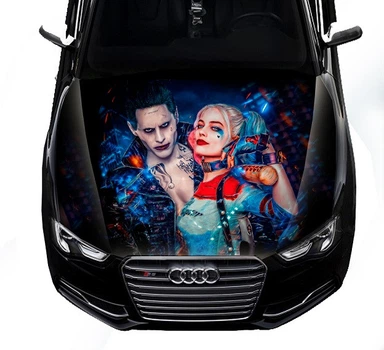 Наклейка на капот ARB 3D TUNING STUDIO Harley Quinn 1500х1200х0.080мм