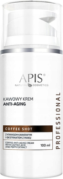 Крем для обличчя Apis Coffee Shot Anti-Aging Cream з кавовою кислотою та екстрактом маку 100 мл (5901810008611)