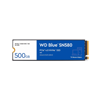 Накопичувач SSD M.2 2280 500GB SN580 Blue WD (WDS500G3B0E)