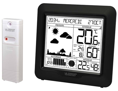 Метеостанция La Crosse WS6823 Black