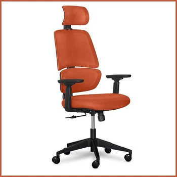 Офісне крісло Mealux Leo Air Orange (арт.Y-543 KBY) Помаранчеве