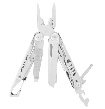 Мультитул Badger Outdoor Fang Silver 12 Инструментов Серия BO-MT-S9
