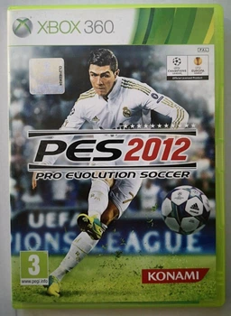 Pro Evolution Soccer 2012, Б/У, английская версия - диск для Xbox 360