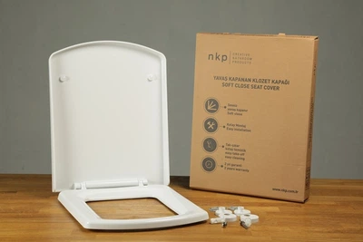 Сидение для унитаза NKP Sedef 0337 Soft Close+Quick Release термопласт