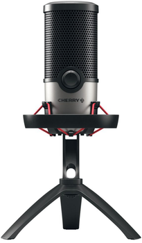 Mikrofon USB Cherry Streaming UM 6.0 Advanced Black/Silver (JA-0710)