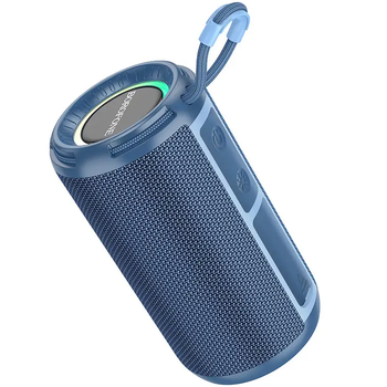 Портативная блютуз колонка BOROFONE BR37 |AUX, карта памяти, Bluetooth, USB, FM-Radio| Синий