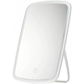Дзеркало для макіяжу з LED підсвічуванням Makeup Mirror прямокутне USB Біле