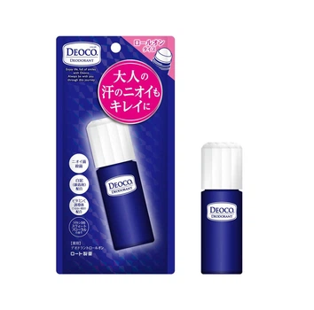 Роликовый дезодорант для устранения возрастного запаха Rohto Deoco Deodorant 13 грамм