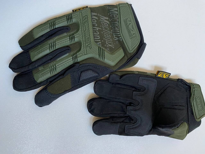 Рукавиці з пальцями Mechanix Wear M-Pact Gloves М олива
