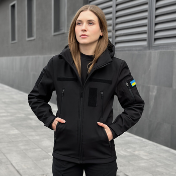 Куртка Pobedov Motive із липучками жіноча Чорний M OWku2 878Mba