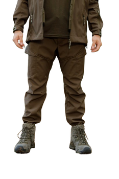 Тактичні штани SMILO cargo Softshell OLIVE, XS, Softshell
