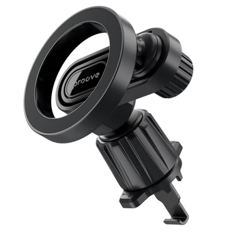 Автомобильный держатель Proove Stealth Magnetic Air Outlet Car Mount Magnetic Ring black