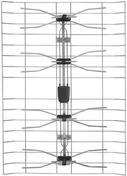 Зовнішня антена DPM HN16 з решіткою DVB-T і DVB-T2 без підсилювача (5906881171240)