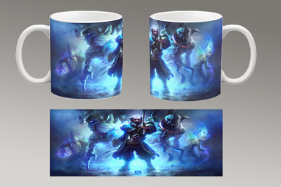 Чашка біла керамічна "DOTA 2" Дота 2 Aurora 88