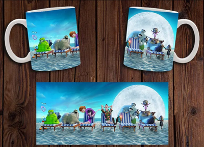 Чашка белая керамическая "Монстры на каникулах" Hotel Transylvania 24 Aurora