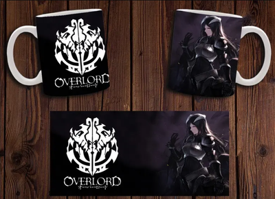 Чашка белая керамическая с принтом аниме "Повелитель" Overlord 15 Aurora