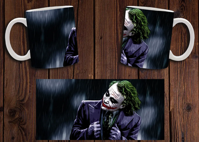 Чашка белая керамическая "Джокер" Joker 18 Aurora