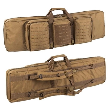 Жорстка сумка - чохол Mil-tec RIFLE CASE DOUBLE для Транспортування зброї Койот (S0015)
