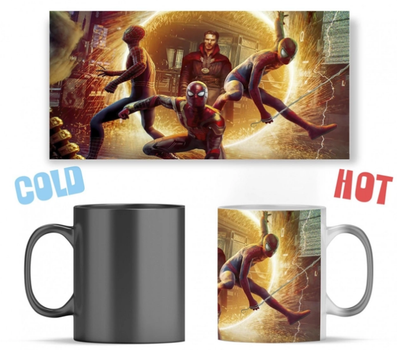 Чашка Хамелеон Spider Man: No Way Home (Человек паук: Нет пути домой) 35 Aurora