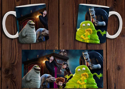 Чашка белая керамическая "Монстры на каникулах" Hotel Transylvania 18 Aurora