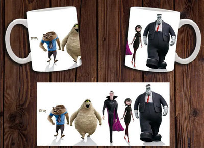 Чашка белая керамическая "Монстры на каникулах" Hotel Transylvania 25 Aurora