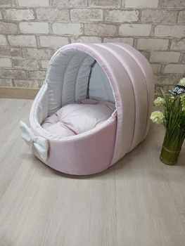 Будинок лежанка для котів та собак Animals_joy Кошик S 34*34 см(052)