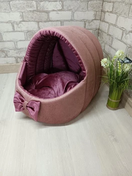 Будинок лежанка для котів та собак Animals_joy Кошик М 46*42 см(034)