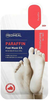 Маска для стоп Mediheal Paraffin Foot Mask парафінова регенеруюча розгладжуюча 18 мл (8809470128427)
