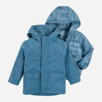 Дитячий демісезонний комплект (парка + куртка) для хлопчика Cool Club COB2410101-00 92 см Різнокольоровий (5903977141811)