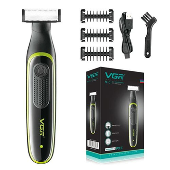 Триммер для бороды и усов VGR V-017 Waterproof black
