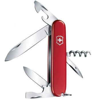 Складаний швейцарський ніж Victorinox Vx13603.B1 Spartan 12 функцій 91 мм червоний