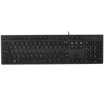 Клавіатура Dell 580-AHHE Multimedia Keyboard-KB216 USB2.0 мембранна black