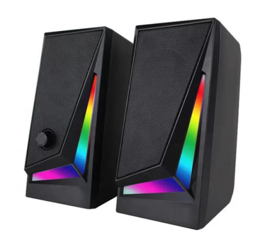 Колонки комп'ютерні Music Dj MJ-100A RGB 8864 black