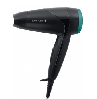 Фен для волос Remington Compact / 2000Вт / концентратор / диффузор Черный (D1500)