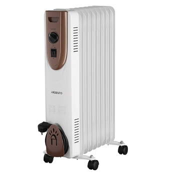 Обігрівач масляний ARDESTO OFH-09X1 20м2 2000Вт 9 секцій білий