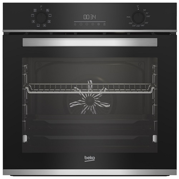 Духова шафа електрична Beko 2500Вт 72л A дисплей конвекція чорний (BBIM13300XD)