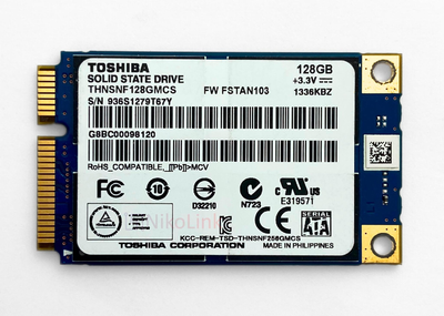 SSD Диск Toshiba 128GB mSATAIII MLC (THNSNF128GMCS), Б/В