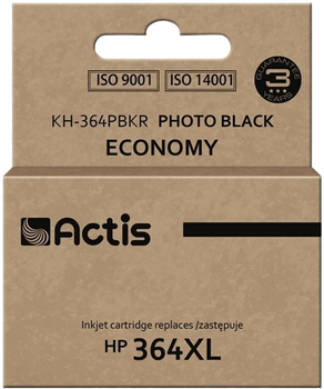 Tusz Actis do HP 364XL CB322EE Standard 12 ml Black (KH-364PBKR)
