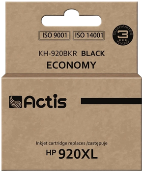 Картридж Actis для HP 920XL CD975AE Standard 50 мл Black (KH-920BKR)