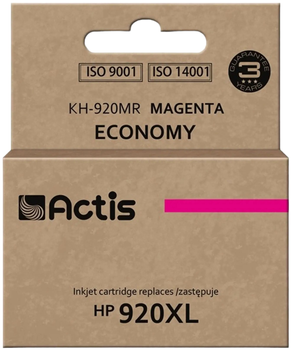 Картридж Actis для HP 920XL CD973AE Standard 12 мл Magenta (KH-920MR)