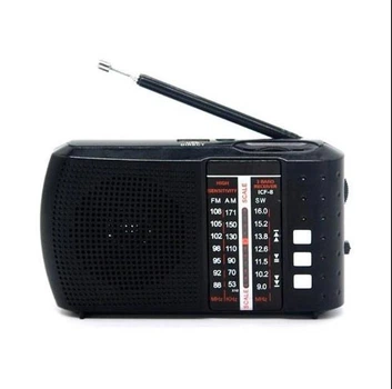 Карманный аккумуляторный радиоприемник с Bluetooth Golon ICF8 BT FM/AM/SW/MP3 черный