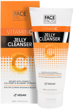 Żel do mycia twarzy Face Facts Vitamin C rozświetlająca dla maksymalnego zwiększenia blasku 150 ml (5031413925968)