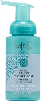 Пенка для умывания тела Mades Cosmetics Тайны Средиземноморья с успокаивающими свойствами и мягкой кремовой пеной 200 мл (8714462095017)